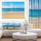 Designart - Calm Beach and Tropical Sea - Photography Canvas Art Print